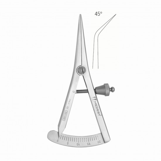 CALIPER CASTROVIEJO mm85 CURVED